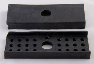 Hudson leaf spring insulator rubber